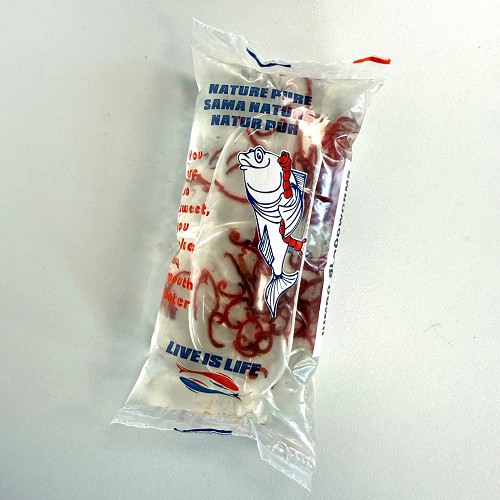 Nourriture vivante Larves de moustique rouge en sac de 180 ml